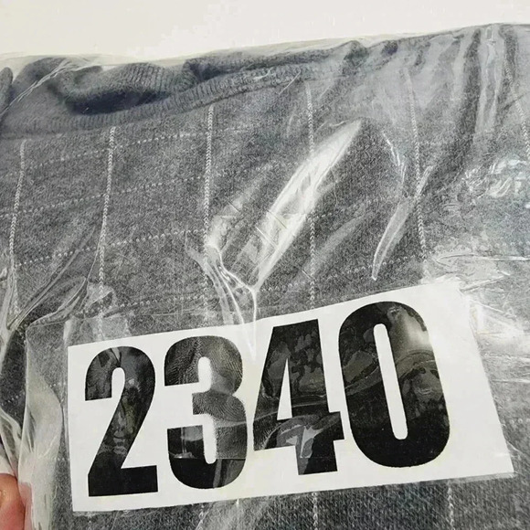 Polo Golf Ralph Lauren Alpaca Men's L Long sleeve Polo Sweatshirt Checkered - Picture 5 of 5